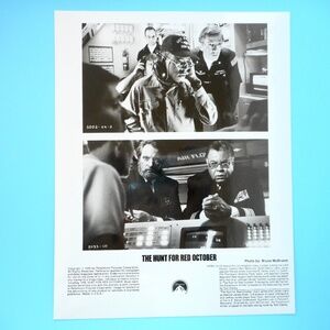 VTG Hunt For Red October Original Movie Press Photo James Earl Jones USS Dallas